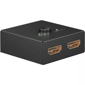 HDMI Switch Goobay 58485 1 Eingang 1 Ausgang 52mm x 49.5mm x 22.5mm