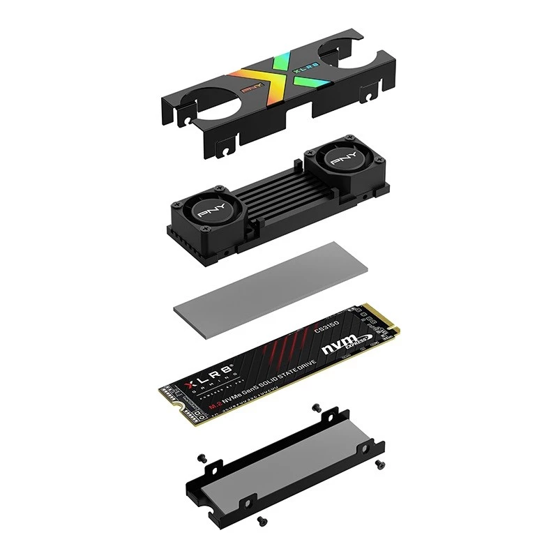 SSD-Festplatte PNY 2 TB M.2 PCI Express 5.0 NVMe CS3150