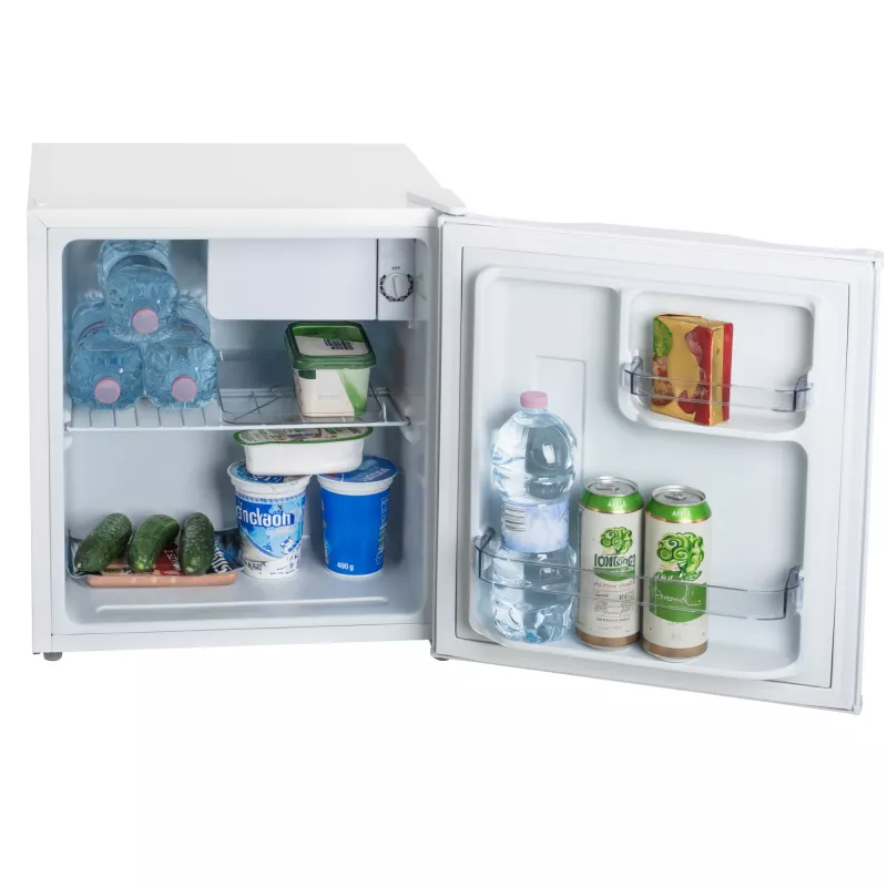 Adler Kühlschrank | AD 8096 | Energieeffizienzklasse E | Freistehend | Vollraumkühlschrank | Höhe 51 cm | Kühlfach-Nettoinhalt 45 L | 39 dB | Weiß