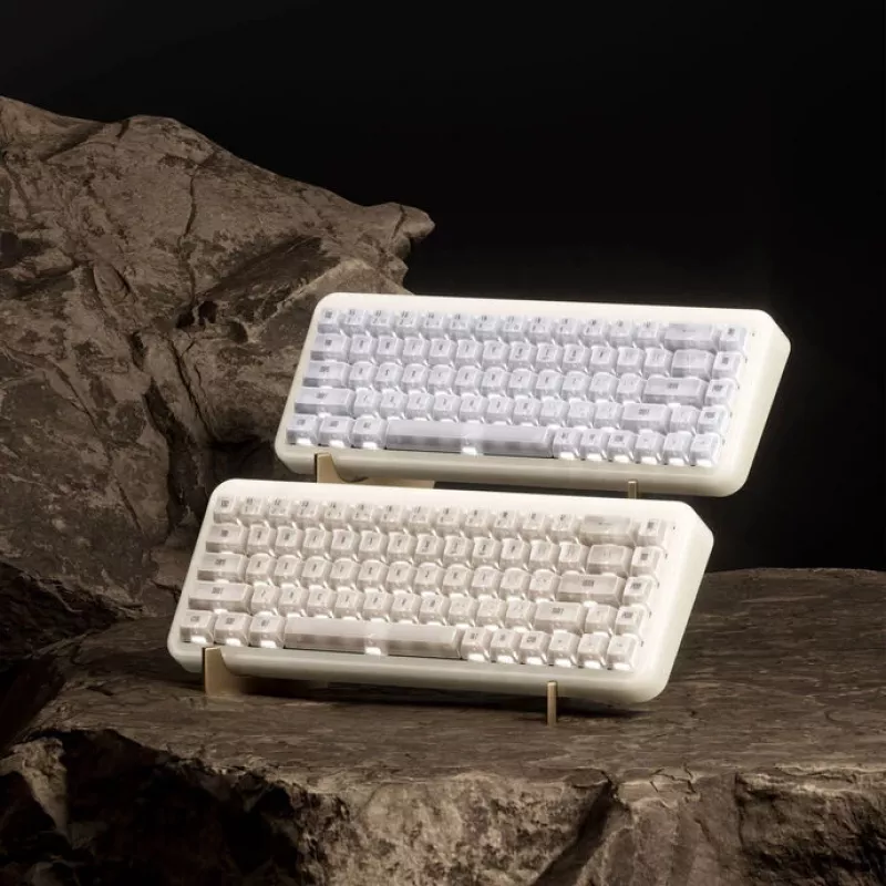 Mechanische Gaming-Tastatur AKKO YU01 Antique Jade 65% RGB mit V3 Piano Pro Switches