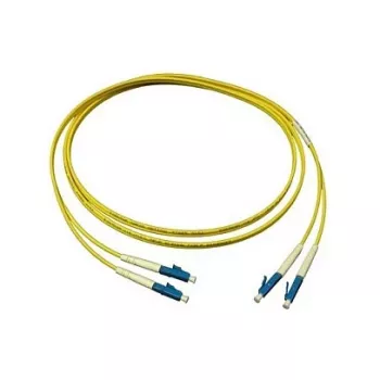 GoodConnections Patchkabel LWL Duplex OS2 (Singlemode, 9/125) LC/LC, LSZH, umkehrbare Polarität, 1m,