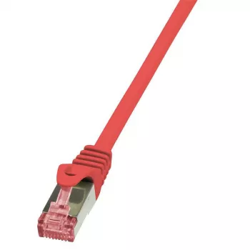 Logilink PrimeLine - Patchkabel - RJ-45 (M) - RJ-45 (M) - 2 m - SFTP, PiMF - CAT 6 - glatt, halogenfrei - Rot (CQ2054S)