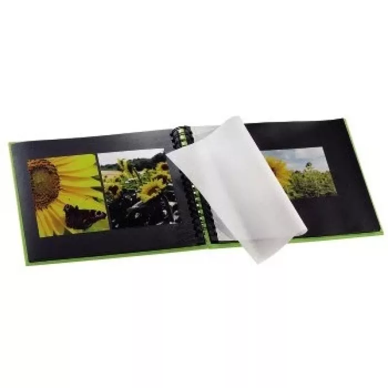 Hama Fine Art Fotoalbum Grün 50 Blätter 100 x 150