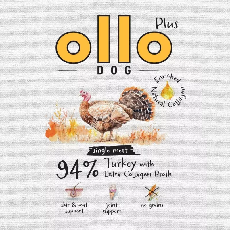 Ollo Plus Kolagen Pute 400g Hundefutterdose