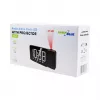 Digitaler LED-Uhrenradio GreenBlue GB172 mit FM-Tuner, Projektor, Thermometer, USB 5V- und CR2032-Stromversorgung