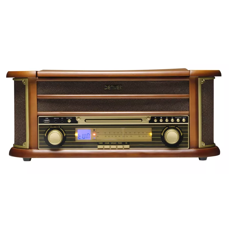DENVER MCR-50 MK3 Verstärker Kassette CD/MP3-Player Digital-Player Plattenspieler Radio Digital-Recorder 5 Watt
