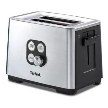 Tefal Equinox TT420D 7 2 Scheibe(n) Schwarz, Edelstahl
