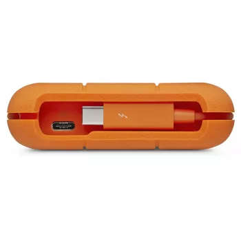 LaCie Rugged USB-C Externe Festplatte 5 TB USB Typ-C 3.2 Gen 1 (3.1 Gen 1) Grau Gelb