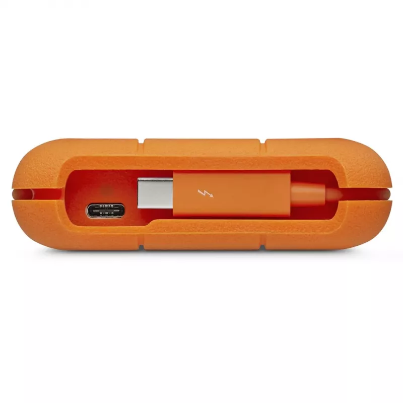 LaCie Rugged USB-C Externe Festplatte 5 TB USB Typ-C 3.2 Gen 1 (3.1 Gen 1) Grau Gelb