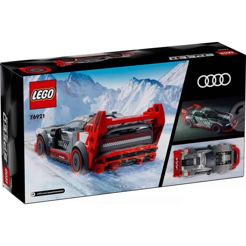 Lego Speed Champions 76921 Audi S1 E-Tron Quattro Rennwagen-Bauset