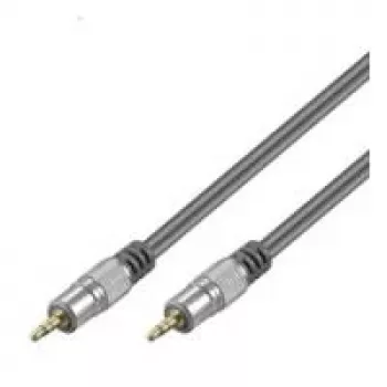 Wentronic Home Theater HT 95-0250 - Audiokabel - Mini-Klinke Stereo 3,5 mm (M) - Mini-Klinke Stereo 3,5 mm (M) - 2,5 m - doppelte Isolierung (52567)