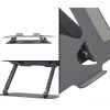 Laptop-Ständer MEDIA-TECH MT2661 — höhenverstellbar, faltbares Aluminium-Design für Notebooks bis 17 Zoll