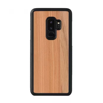 Smartphone-Hülle man and wood für Samsung Galaxy S9 Plus — Cappuccino Schwarz