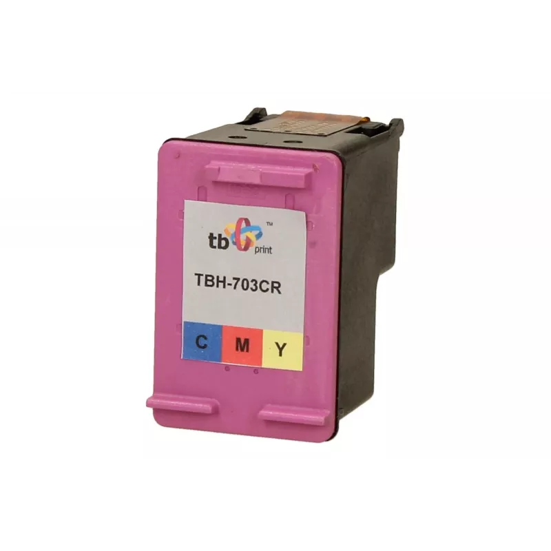 Tinte HP DJ D730/F735 Farbe wiederaufbereitet TBH-703CR (HP Nr. 703 CD888AE)