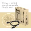 CLUB3D DisplayPort 2.1 Bi-Direktionales VESA DP80 Zertifiziertes Kabel 4K240Hz, 8K60Hz oder 10K30Hz M/M 1,2 m