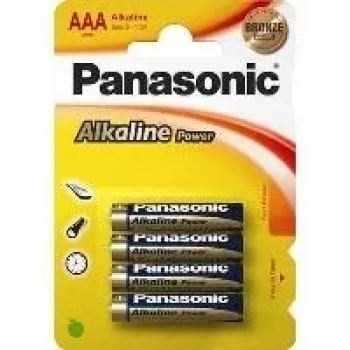 Panasonic 1x4 LR03APB - Alkali - 1,5 V - 10,5 mm - 10,5 mm - 44,5 mm - AAA-S (LR03APB/4BP)