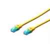 Digitus DK-1512-020/Y Ethernet-Patchkabel Gelb