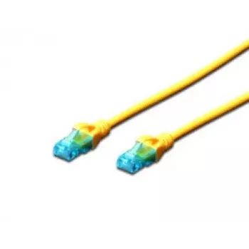 Digitus DK-1512-020/Y Ethernet-Patchkabel Gelb