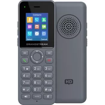 IP-Telefon Grandstream DP725 Funkhandset, grau, 1,8 Zoll TFT-Display, 20 Leitungen, Li-Ion 1500 mAh