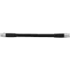 Mikrofon-Schwanenhalsstativ Omnitronic 47 cm mit XLR-auf-XLR-Verbindungen