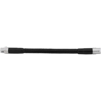 Mikrofon-Schwanenhalsstativ Omnitronic 47 cm mit XLR-auf-XLR-Verbindungen