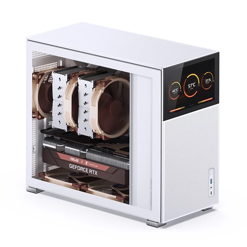 PC-Gehäuse Jonsbo D41 MESH Midi Tower Weiß