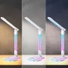 Tischleuchte Hawk HW-LAMP04 Weiß LED verstellbar, weiße Oberfläche, verstellbarer Kopf und Arm