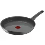 Bratpfanne Tefal C4260643, 28 cm Durchmesser, induktionsgeeignet, fester Griff, grau