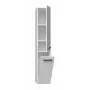 Badezimmerschrank NEL IV 31x30x174 cm, mattweiß