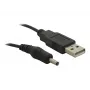 USB-Kabel Stromkabel DeLOCK 82377 1,5 m USB A