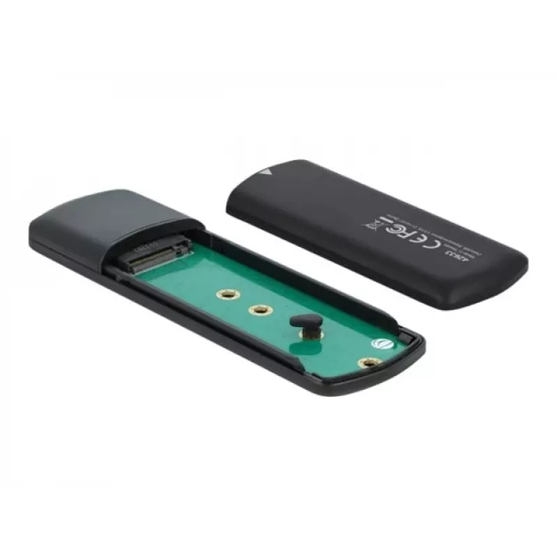 SSD-Gehäuse DeLOCK Externes USB-Type-C-Combo-Gehäuse 42633