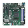 Motherboard ASRock X570D4U Micro ATX — AMD X570, Sockel AM4, 4× DIMM, DDR4, max. 32 GB, 12× SATA III, 3× RJ-45
