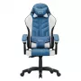 Huzaro Force 2.7 Schwarz Carbon Gaming-Stuhl Blau
