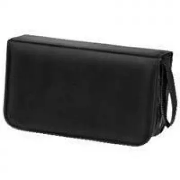 Hama CD-Tasche Nylon 120, schwarz, 120 Discs