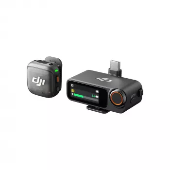 Mikrofonsystem DJI Camera Acc Mic 3 (1× Sender + 1× Empfänger)