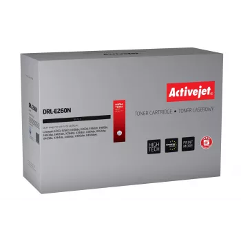 Trommel ActiveJet DRL-E260N Ersatz für Lexmark E260X22G, kompatibel schwarz, 30000 Seiten