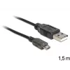 USB-Kabel DeLOCK USB 2.0-A - USB micro-B 1,5 m