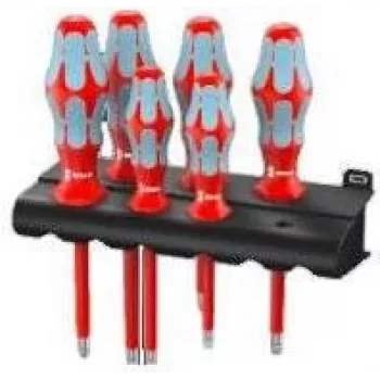 Wera VDE Schraubendreher-Set 6-teilig 3165 i/6 Schlitz, Kreuzschlitz Pozidriv (05022745001)