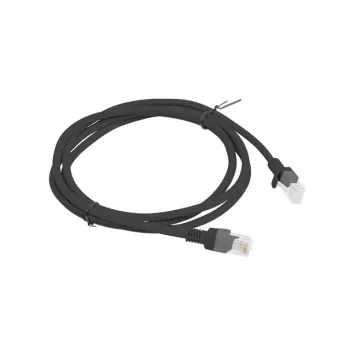 Netzwerkkabel Lanberg PCU6-10CC-0150-BK RJ-45 Cat6 1,5 m Schwarz