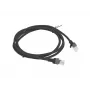 Netzwerkkabel Lanberg PCU6-10CC-0150-BK RJ-45 Cat6 1,5 m Schwarz