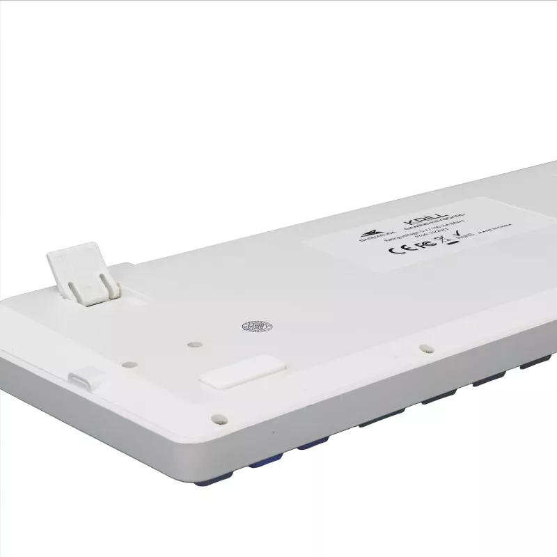 Mechanische Tastatur Baracuda Krill White KRILL-W — kompaktes Layout, USB-Anschluss