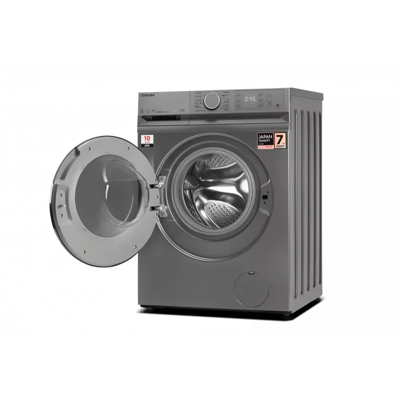 schlank washing machine Toshiba TW-BL80A2PL(SS), 8 kg