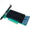 Rocket 720L 16x Port zu PCIe 3.0 x8 12Gb/s SAS DAS Controller