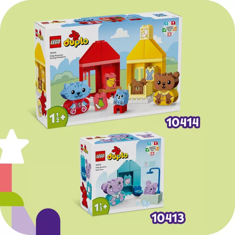 LEGO DUPLO Meine ersten Tagesabläufe: Essen & Schlafenszeit 10414