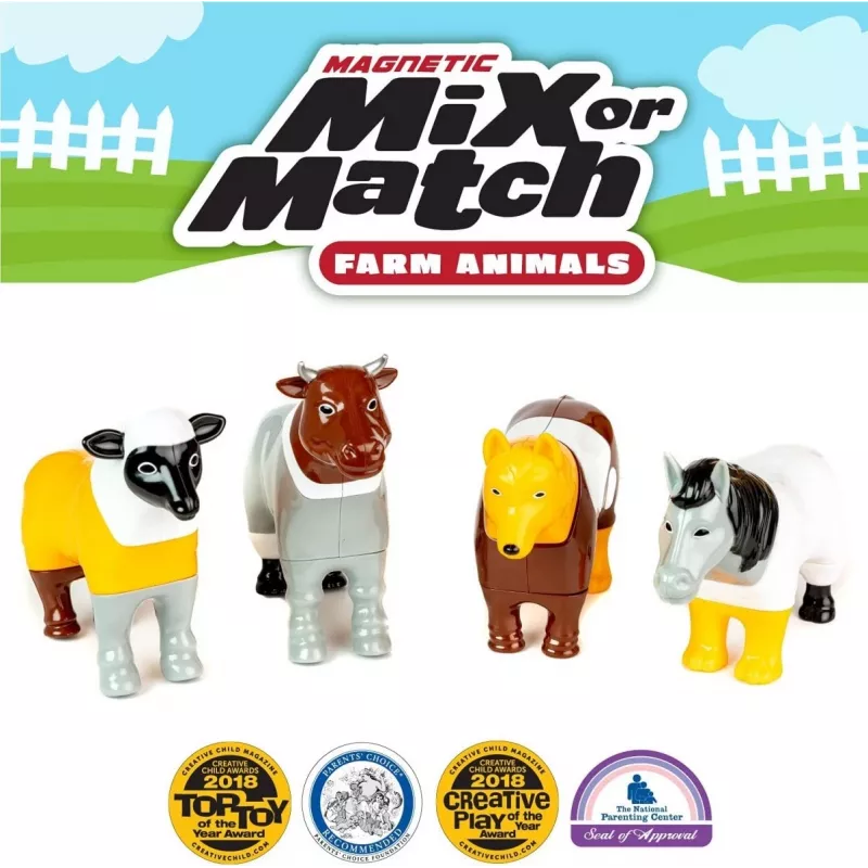 Malblo Magnetisches Bauernhoftiere-Set