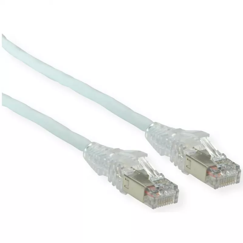 Datwyler - Patchkabel - RJ-45 (M) auf RJ-45 (M) - 7,5 m - SFTP, PiMF - CAT 6 - halogenfrei, Litze - Grau (21.05.0570)