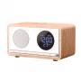 MANTA RDI912W Rimini Radiowecker, Bluetooth und kabelloses Laden, weiß