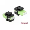 Keystone-Abdeckung DeLOCK 86806 schwarz für Glasfaser-Koppler 10 Stück