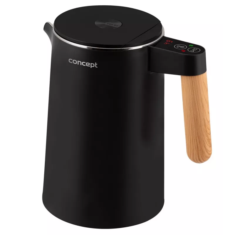 Wasserkocher doppelwandig 1,5 L Concept Schwarz RK 3301