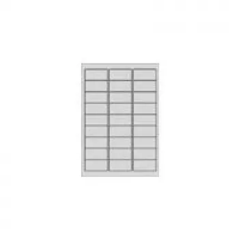 Avery Zweckform Avery - wiederablösbarer Kleber - Weiß - 63,5 x 29,6 mm 675 Etiketten (25 Blatt x 27)